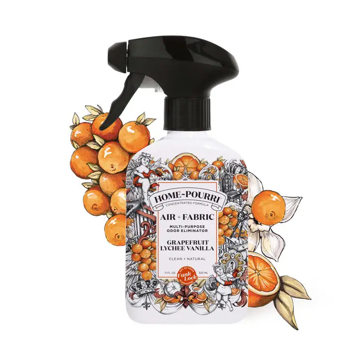 Pourri Air + Fabric Grapefruit Lychee Vanilla 11oz