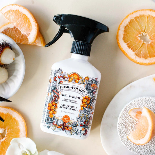 Pourri Air + Fabric Grapefruit Lychee Vanilla 11oz
