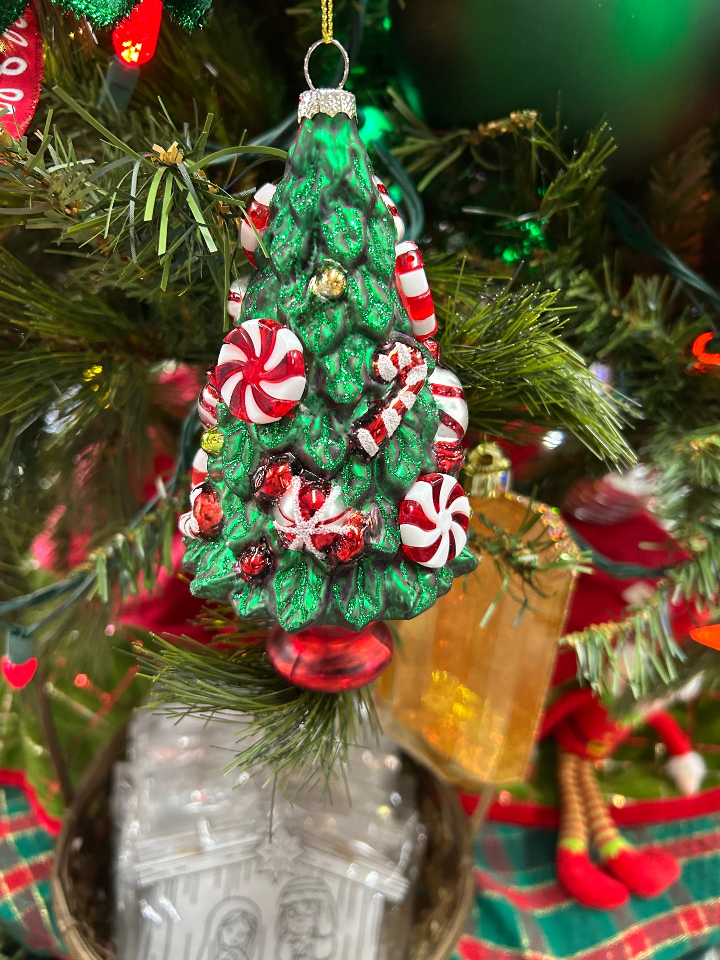Peppermint Tree Ornament