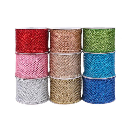 #40 Glitter Mesh Ribbon