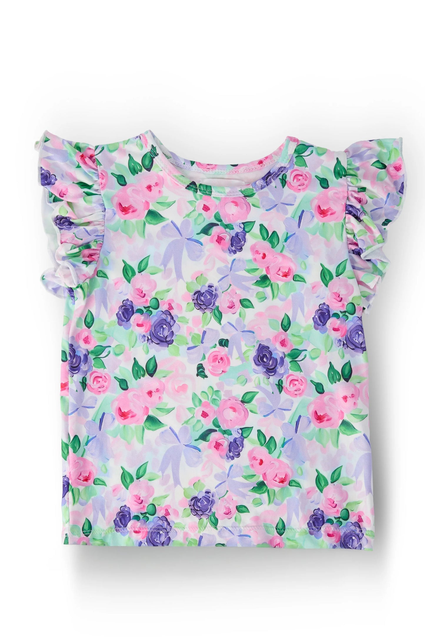 Lavender Love Ruffle Tee