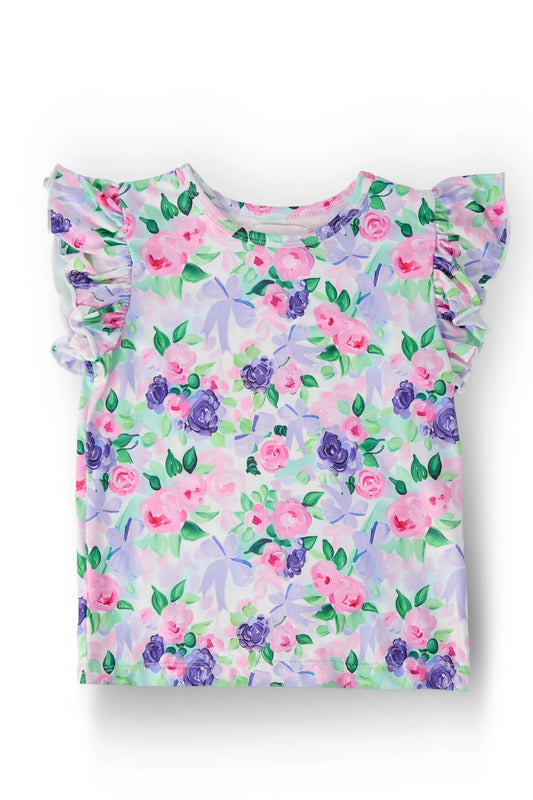 Lavender Love Ruffle Tee