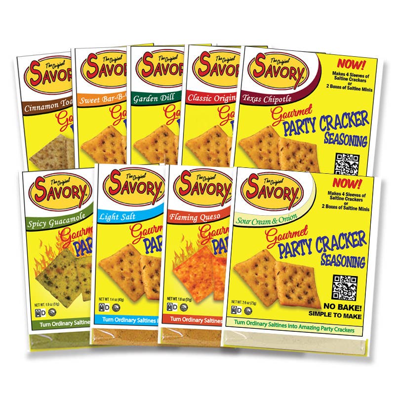 Savory Party Cracker Seasoning - Garden Dill (25 count)