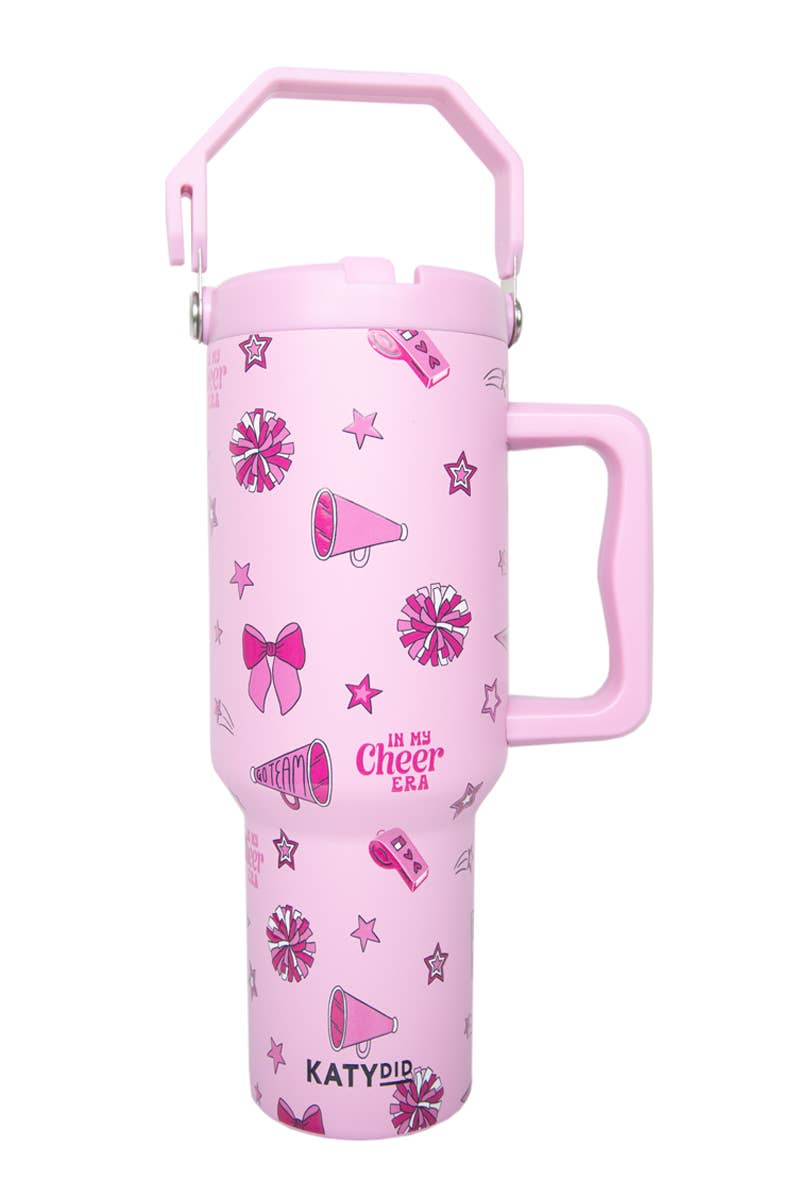 In My Cheer Era Wholesale 38 Oz Tumbler with Lid Handle
