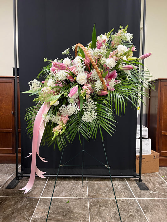 Sympathy Basket Spray